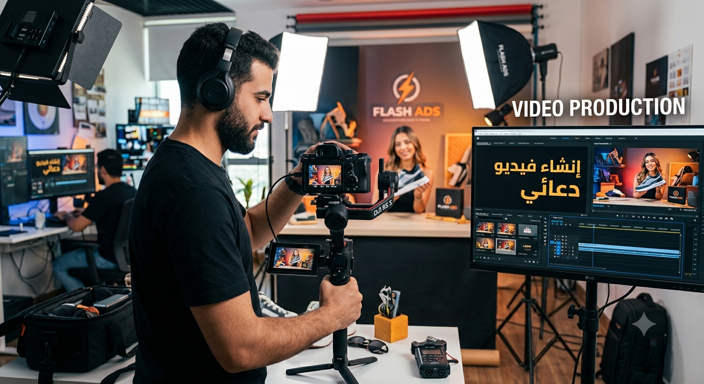 إنشاء فيديو دعائى
